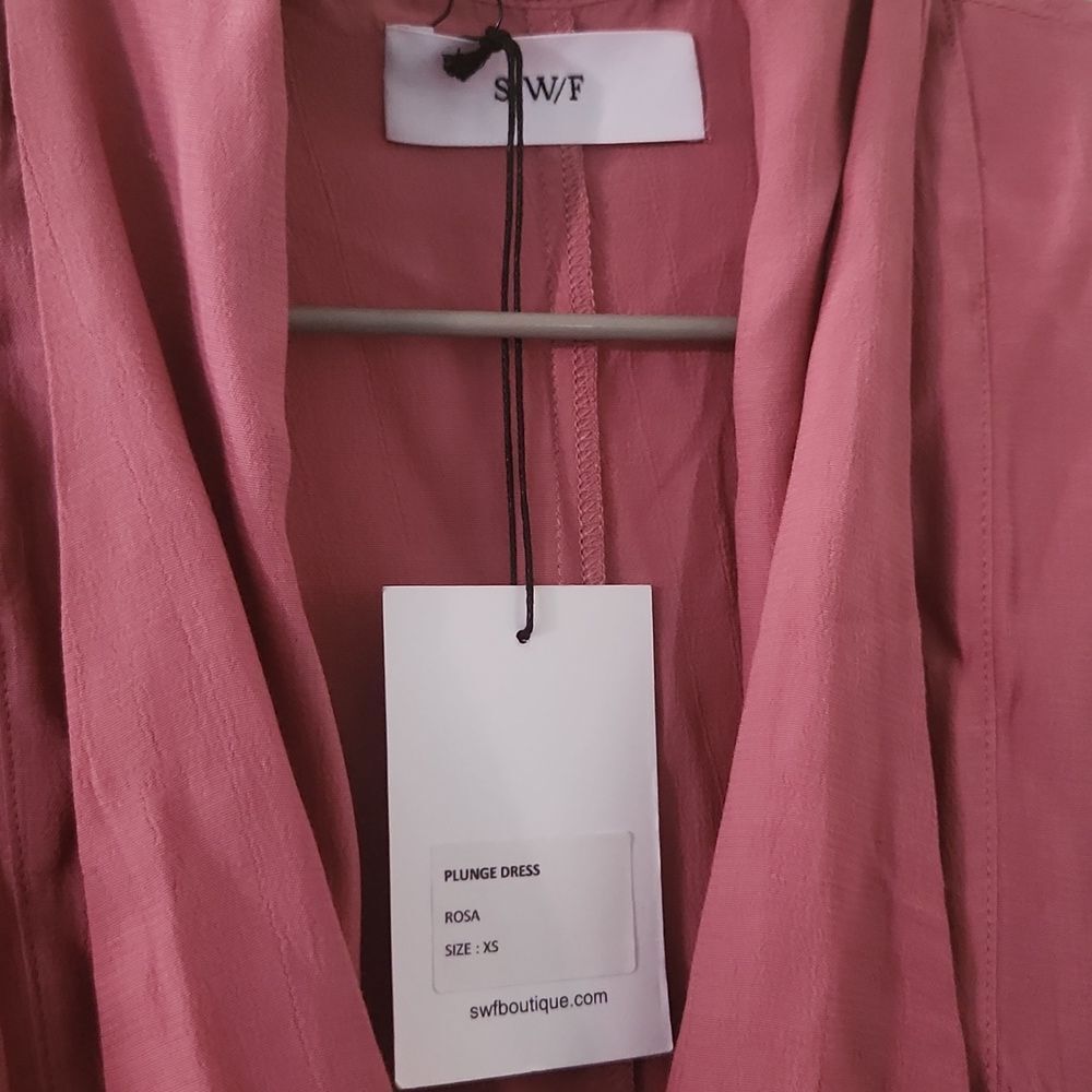 NWT SWF ROSA PLUNGE DRESS - Picture 9 of 12